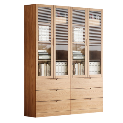 黎珞兴储物柜1.6米四门(带六抽屉)台