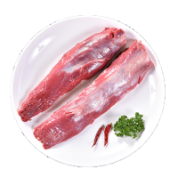 货出六盘 宁夏西吉县谷草饲喂养 六盘山牛肉 精品黄牛 牛里脊4斤