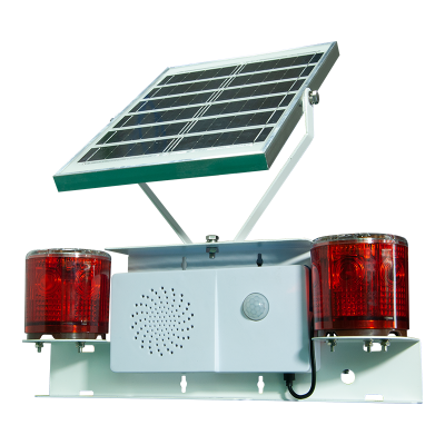 CARY KL5098 2×0.4W IP65 1000K 3.7VDC 太阳能声光警示灯 (计价单位:盏)