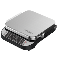 利仁LR-FD431电饼铛家用高端电脑版25mm加深烤盘火力可调双盘可拆电饼铛智能面板可自主烙烤煎烤机