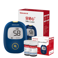 三诺血糖仪安诺心安稳+code血糖仪家用精准测量血糖的仪器150支血糖试纸试条