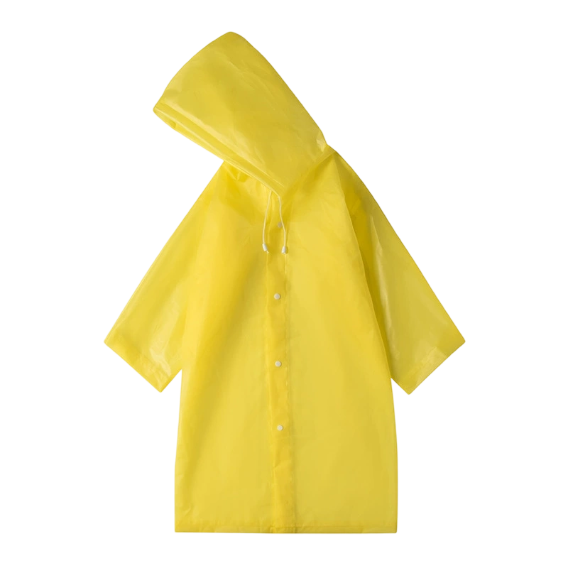 六洋坊 加厚一次性雨衣 黄色 件