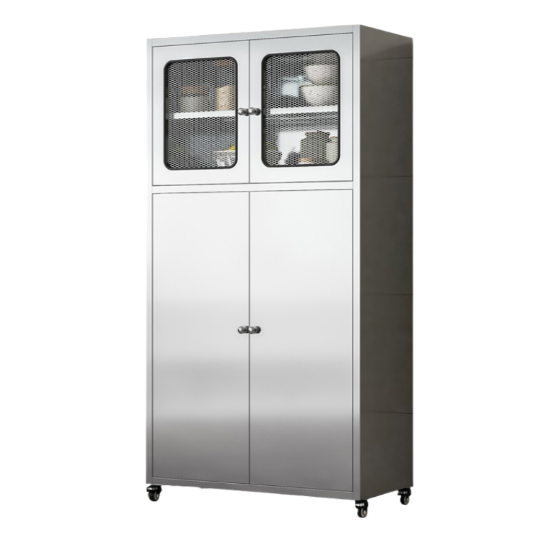 锁匠 不锈钢餐边柜80*40*156cm个