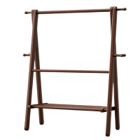 晨磊实木衣帽架120*46*150cm/个