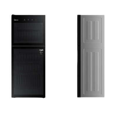 [官方正品]美的120升橱柜消毒柜商用二星级消毒家用上下双门独立控制厨房碗筷餐具奶瓶柜高温消毒柜120R01