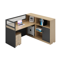 屏风办公桌现代简约职员桌屏风工位员工桌财务桌办公卡座