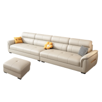 智叶舟沙发组合320*90*88cm(4+脚踏)套