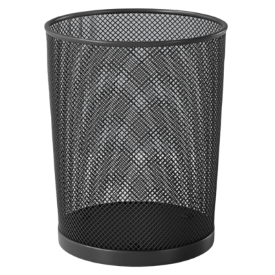 鑫木樽网格垃圾桶大号个