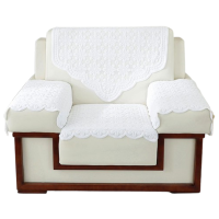 昕蓝梦 蕾丝加厚单座沙发巾四件套 CF104 套