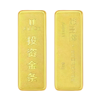 ALICE爱丽丝珠宝 黄金金条 50g足金9999纯金投资金条收藏储值黄金生日礼物