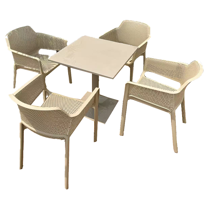 圣承启 碳钢桌椅 70cm+4椅 套