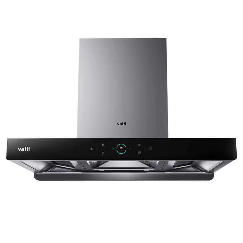 华帝(vatti)抽油烟机顶吸三腔三吸变频创世S7欧式家用吸油烟机 25风量大吸力低噪挥手智控一键自清洁 i11207