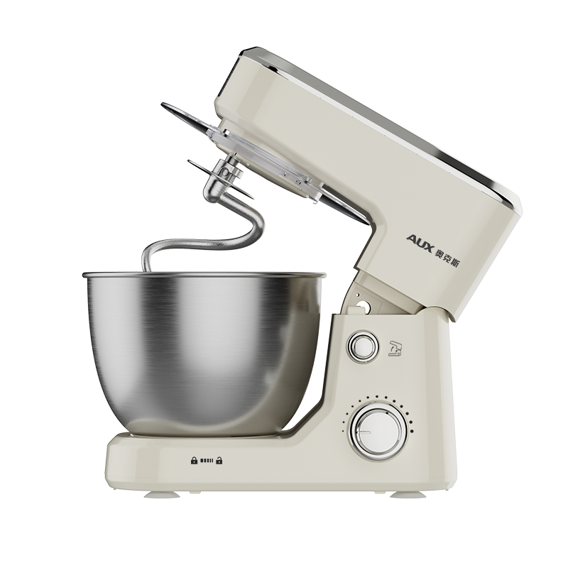 奥克斯5升厨师机家用小型多功能面粉奶油搅拌机和面机全自动揉面机商用打蛋器多功能和面机