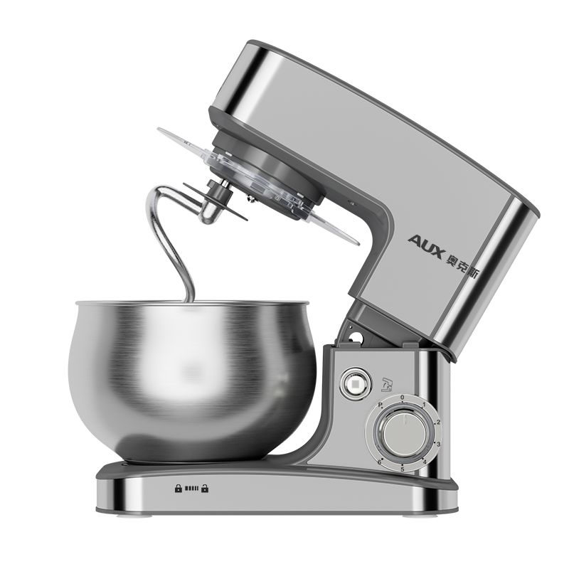 奥克斯厨师机家用小型多功能面粉奶油搅拌机和面机全自动揉面机商用打蛋器多功能活面机5升