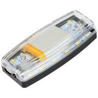 齐检 多功能充电红蓝爆闪灯带夹子(充电线+盒子)