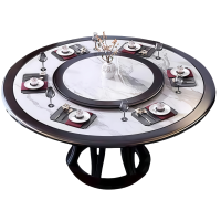 豫龙都岩板餐桌1.4m张