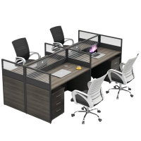 黎珞兴屏风桌四人位+柜 套