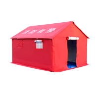 探在途 TZT40614151 防雨帐篷应急救援消防红帐篷 2*3m