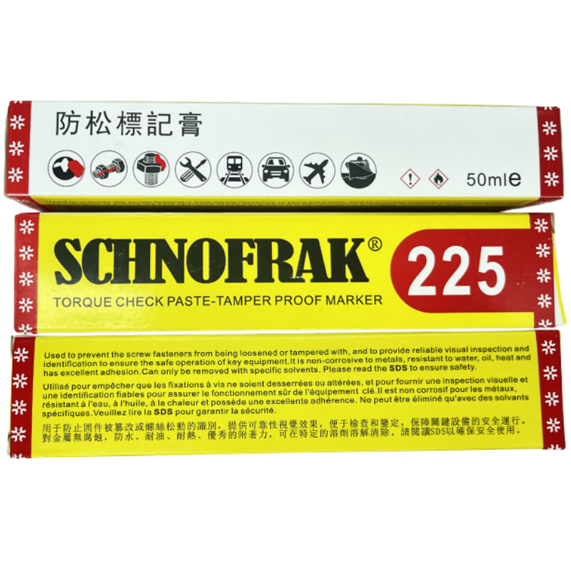 SCHNOFRAK 施诺法克螺丝锁固扭矩防松标记膏 225绿色50ml 支