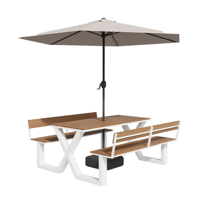 圣承启 塑木桌椅 120cm 套