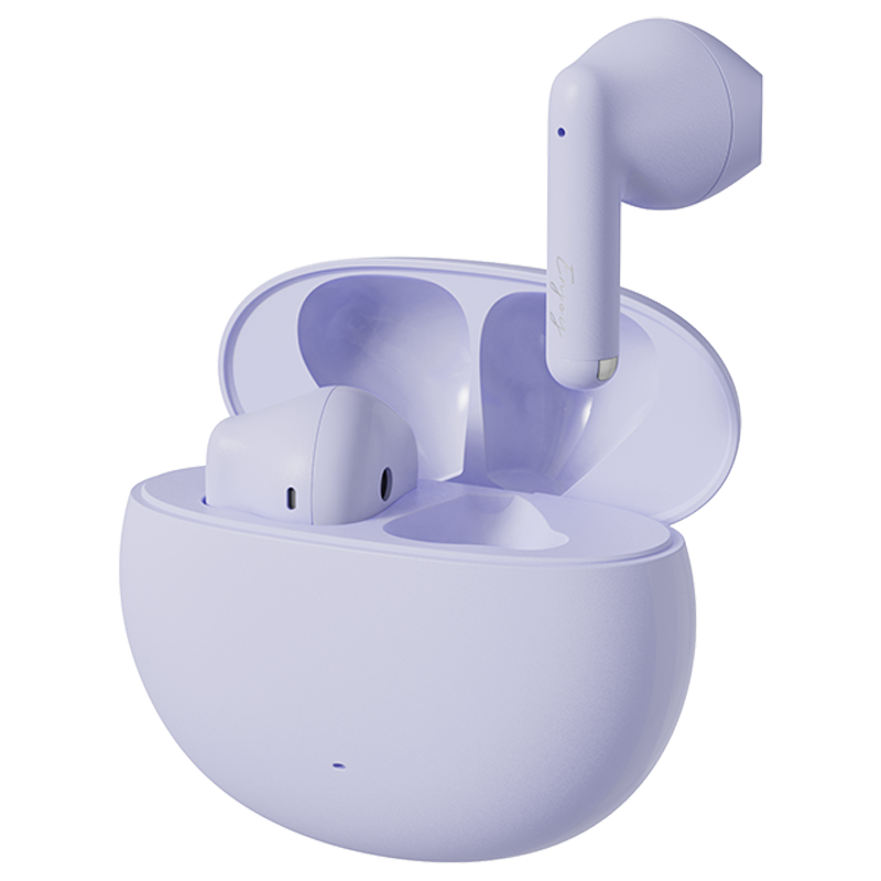 EDIFIER/漫步者N2真无线蓝牙耳机女款半入耳式运动跑步质超好适用于华为苹果小米 伊甸紫色