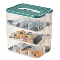 攸形 工具盒三层个