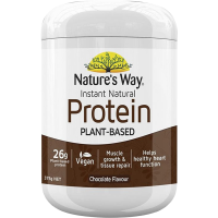 效期26年04月 佳思敏Nature’s Way 自然速溶蛋白粉 巧克力味 375g 1瓶 植物蛋白粉大豆分离蛋白澳洲