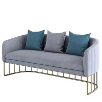 铭思达洽谈沙发三人位张