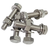 清玖熙月 不锈钢外六角螺栓组合4.8级 M12×30(50套/包) 包