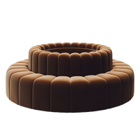 铭思达圆形休闲沙发1.5米张