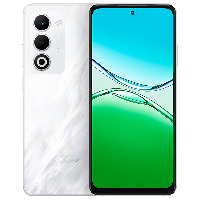 OPPO A6i 8GB+256GB 云雾白 IP65生活防水 超抗摔金刚石架构 6000mAh耐用电池 5G智能新手机