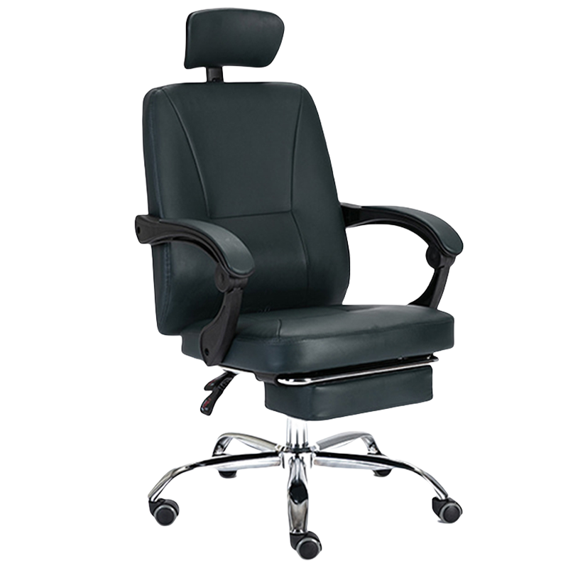 河洛伟业办公椅黑色把