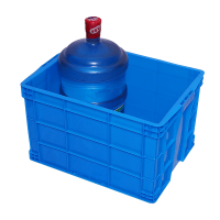 toptzy TZ5071721 塑料周转箱长方形物流物料配件收纳储物箱 555*410*330