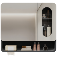 豫龙都浴室镜柜60cm个