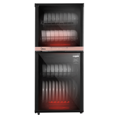美的(Midea)立式消毒柜 450L大容量家用商用消毒碗柜 餐厅食堂厨房碗筷餐具茶杯碗柜450R04