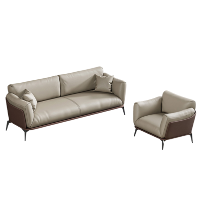 智叶舟接待沙发组合195*85*80cm(3+1)套