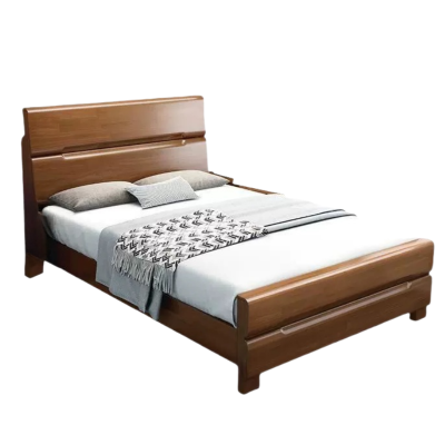 华立伟床+床垫100*200*100cm套