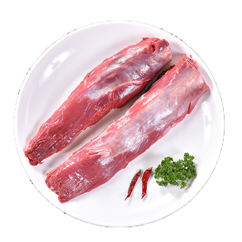 货出六盘 宁夏西吉县谷草饲喂养 六盘山牛肉 精品黄牛 牛里脊6斤