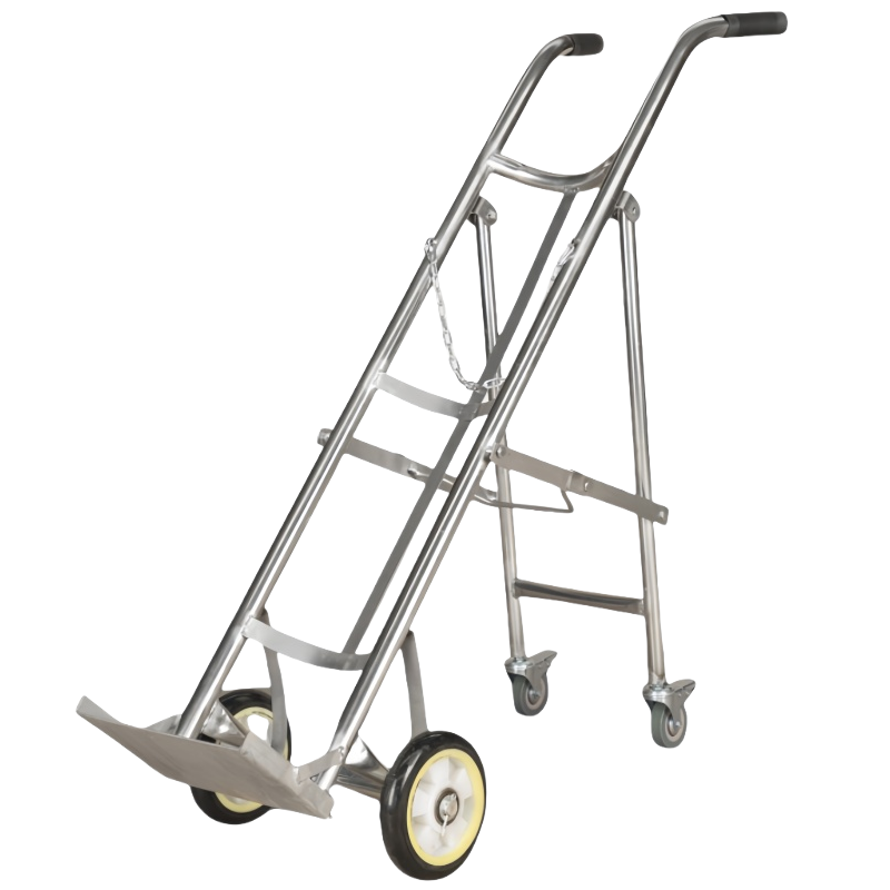 豫龙都氧气瓶推车不锈钢个