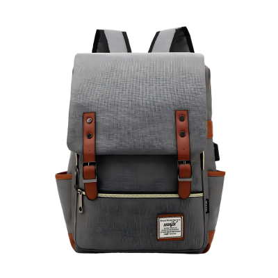 雯捷WENJIE高端商务多功能书包 潮流双肩包大容量防水轻便笔记本电脑背包