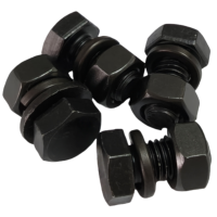 清玖熙月 发黑外六角螺栓组合8级 M10×20(100套/包) 包