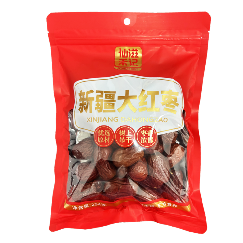 仙滋禾记 新疆大红枣 254g/袋