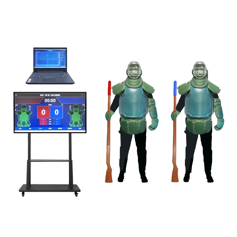 LJYZN 模拟人形靶位突刺劈砍技术练习考核系统智能搏击训练系统刺杀训练智能系统模拟人电子测力系统