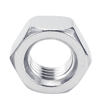 爱新优螺帽 不锈钢六角螺母A2-70 304# M20(个)