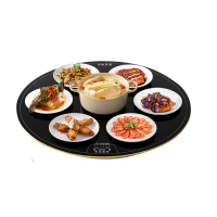 志高(CHIGO)暖菜板家用饭菜保温板恒温全桌火锅智能恒温 触控旋转热菜神器餐桌冷菜速热 ZG-60CZ圆形带转遥控