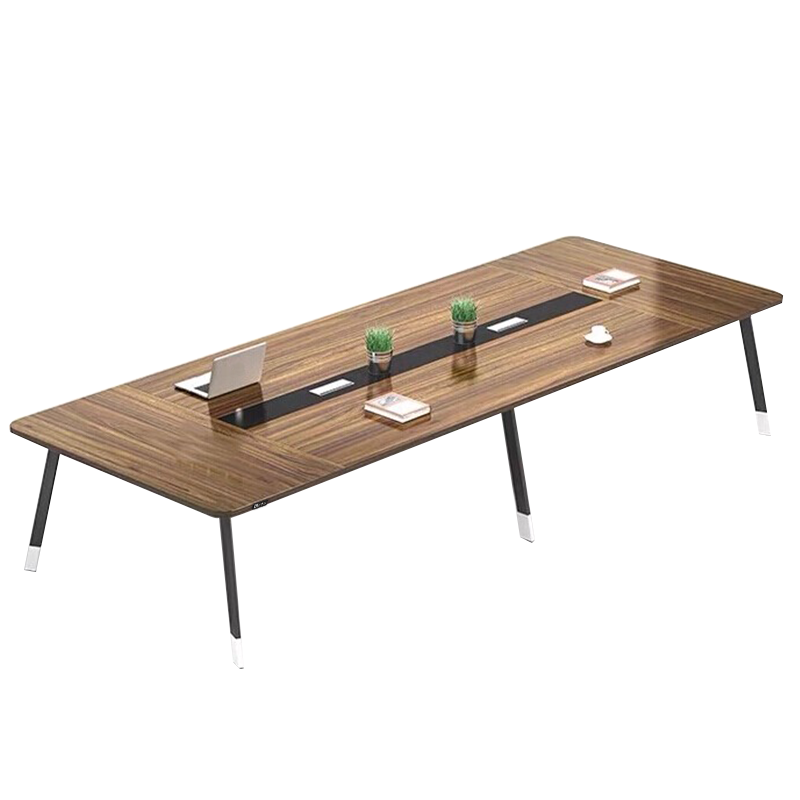 盛铁达 胡桃色会议桌2800*1400*750mm STD-XTHY12 张