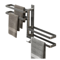 攸形 卫生间毛巾架四杆个
