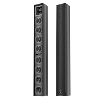 惠度(HuiDu)X-806专业会议全频音柱酒店背景音乐多功能展厅大型会议室音柱音箱壁吊挂会议教学报告厅音柱1只