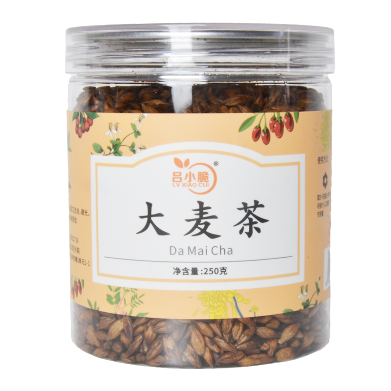 吕小脆 大麦茶 250g/瓶 麦香十足