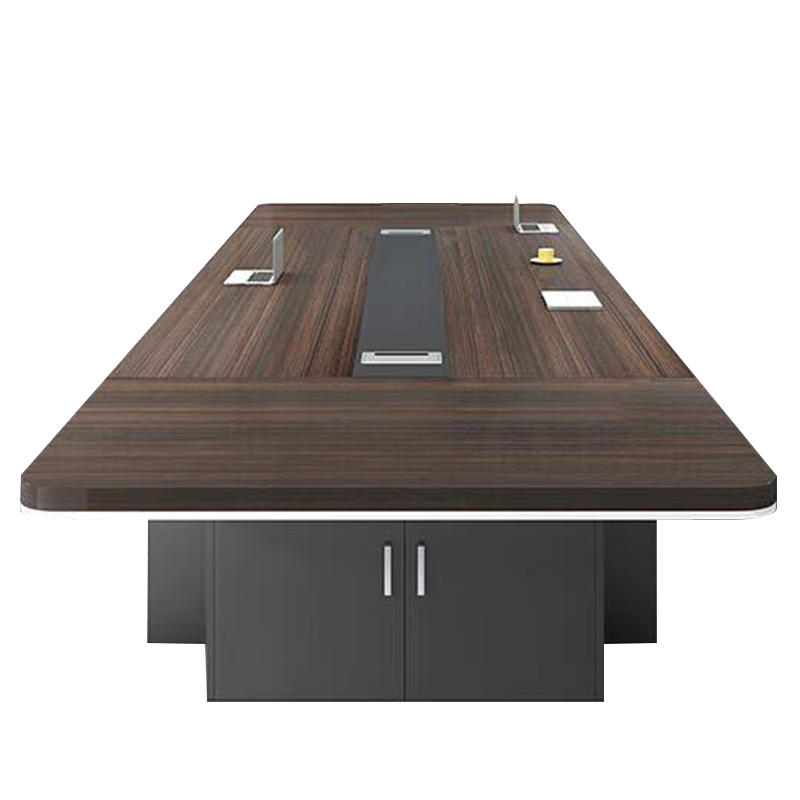 盛铁达 橡木色会议桌3500*1500*750mm STD-XTHY06 张